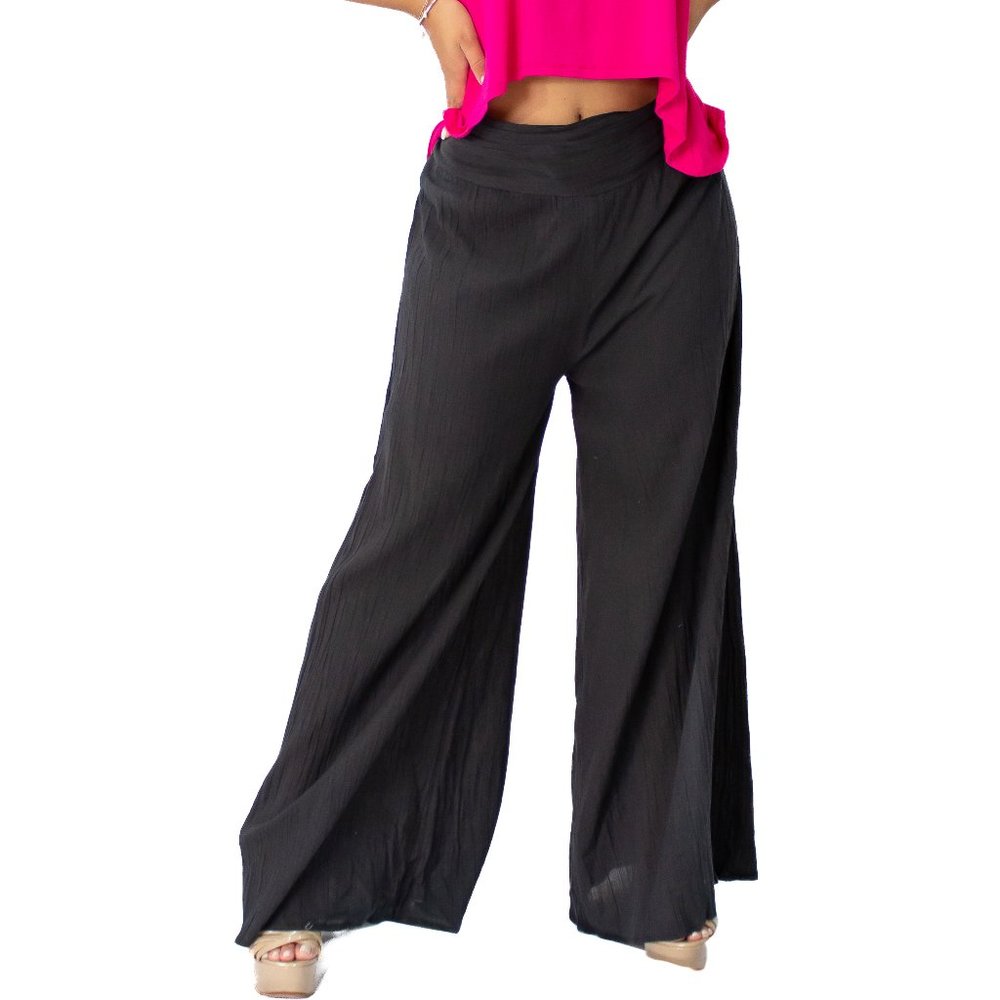 Solid Flared Pant